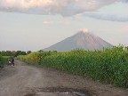 Volcano Concepcion, on the way home from the school